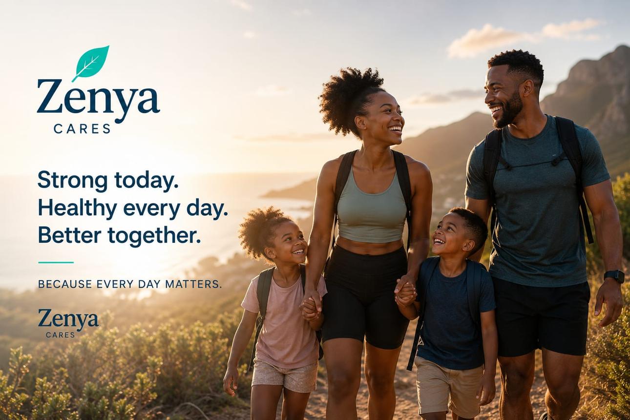Zenya Cares - strong today, healthy every day, better together.