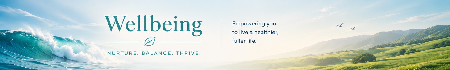 Wellbeing - nurture, balance, thrive. Empowering you to live a healthier, fuller life.